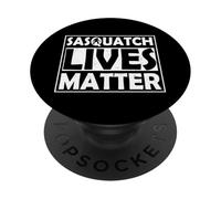 Funny Sasquatch Bigfoot Lives Matter PopSockets Adhesive PopGrip