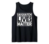 Funny Sasquatch Bigfoot Lives Matter Tank Top