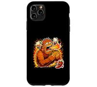 Funny Sasquatch Eating Super Spicy Taco Heat Case for iPhone 11 Pro Max