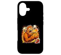 Funny Sasquatch Eating Super Spicy Taco Heat Case for iPhone 17