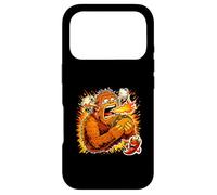 Funny Sasquatch Eating Super Spicy Taco Heat Case for iPhone 17 Pro