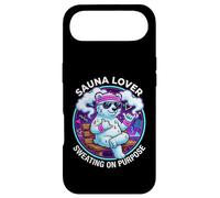 Funny Sauna Lover Sweating On Purpose Sauna Ice Bear Case for iPhone Air
