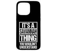 Funny Savannah Breed Breeder Quote Savannah Cat Lover Case for iPhone 15 Pro Max