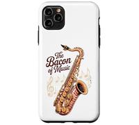 Funny Saxophone The Bacon of Music Jazz Case for iPhone 11 Pro Max