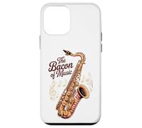 Funny Saxophone The Bacon of Music Jazz Case for iPhone 12 mini
