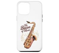 Funny Saxophone The Bacon of Music Jazz Case for iPhone 12 Pro Max