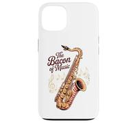 Funny Saxophone The Bacon of Music Jazz Case for iPhone 13