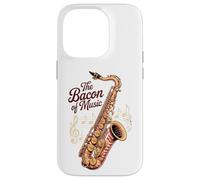 Funny Saxophone The Bacon of Music Jazz Case for iPhone 14 Pro
