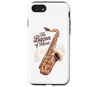 Funny Saxophone The Bacon of Music Jazz Case for iPhone SE (2020) / 7/8