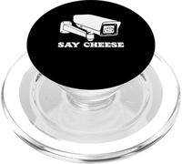 Funny Say Cheese | Surveillance Security Cameras PopSockets PopGrip for MagSafe