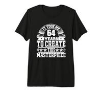 Funny Saying 64th Birthday Gag Gifts Idea Joke 64 Years Old Premium T-Shirt
