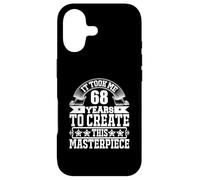 Funny Saying 68th Birthday Gag Gifts Idea Joke 68 Years Old Case for iPhone 17