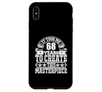 Funny Saying 68th Birthday Gag Gifts Idea Joke 68 Years Old Case for iPhone XS Max
