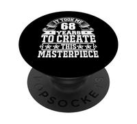 Funny Saying 68th Birthday Gag Gifts Idea Joke 68 Years Old PopSockets Adhesive PopGrip