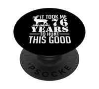 Funny Saying 76th Birthday Gag Gifts Idea Joke 76 Years Old PopSockets Adhesive PopGrip