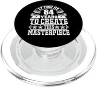 Funny Saying 84th Birthday Gag Gifts Idea Joke 84 Years Old PopSockets PopGrip for MagSafe