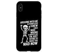 Funny Saying Arguing Is Pointless I’m Just Making You Mad Case for iPhone XS Max