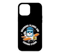 Funny Saying Boarding Planes And Leaving Stains Case for iPhone 12 Pro Max
