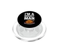 Funny Saying Breast Man Turkey Humor Sarcastic PopSockets PopGrip for MagSafe