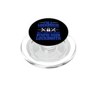 Funny Saying Cant Fix Stupid But Fix What Stupid Does PopSockets PopGrip for MagSafe