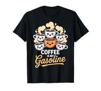 Funny Saying Coffee is My Gasoline Energy Drink Women Men T-Shirt