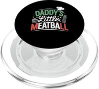Funny Saying Daddys Little Meatball Cute Joke Women Men PopSockets PopGrip for MagSafe