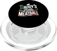 Funny Saying Daddys Little Meatball Cute Joke Women Men PopSockets PopGrip for MagSafe