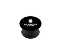 Funny Saying Did The Math The Answer Penguin PopSockets Adhesive PopGrip