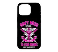 Funny Saying Dont Mess With Get Paid Stab People Case for iPhone 16 Pro