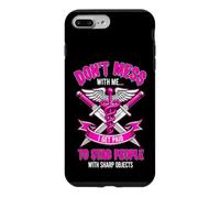 Funny Saying Dont Mess With Get Paid Stab People Case for iPhone 7 Plus/8 Plus