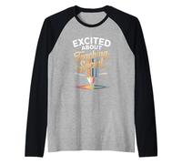 Funny Saying Excited About Teaching Social Learning Teacher Raglan Baseball Tee