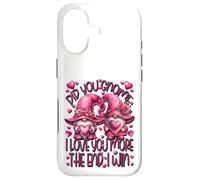 Funny Saying For Gnome Lover I Love You More The End I Win Case for iPhone 17