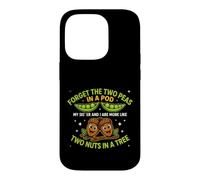 Funny Saying Forget The Two Peas Pod Sarcastic Case for iPhone 14 Pro