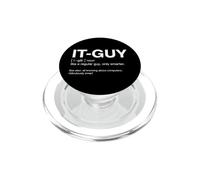 Funny Saying Guy Like Regular Guy Only Smarter PopSockets PopGrip for MagSafe