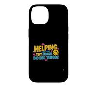 Funny Saying Helping Tiny Humans Big Sarcastic Case for iPhone 14