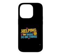 Funny Saying Helping Tiny Humans Big Sarcastic Case for iPhone 14 Pro