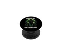 Funny Saying Hide Your Wife The Alphas Here PopSockets Adhesive PopGrip