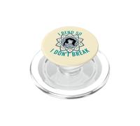 Funny Saying I Bend So I Dont Break For Yoga Lover PopSockets PopGrip for MagSafe