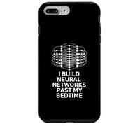 Funny Saying I Build Neural Networks Past My Bedtime AI Joke Case for iPhone 7 Plus/8 Plus