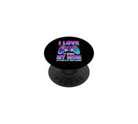Funny Saying Love When My Mom Lets Play Video Games PopSockets Adhesive PopGrip