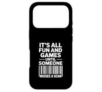 Funny Saying Missing Scan Barcode Humor Case for iPhone 17 Pro