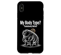 Funny Saying My Body Type Evolutionary Marvel Joke Women Men Case for iPhone XS Max