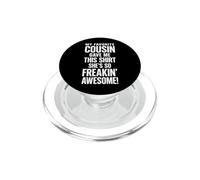 Funny Saying My Favorite Cousin Gave This PopSockets PopGrip for MagSafe