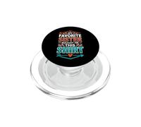 Funny Saying My Favorite Sister Bought This PopSockets PopGrip for MagSafe