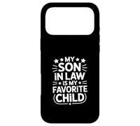 Funny Saying My Son In Law Is My Favorite Child Stars Case for iPhone 17 Pro Max