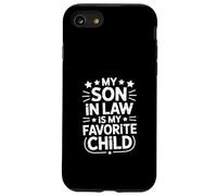 Funny Saying My Son In Law Is My Favorite Child Stars Case for iPhone SE (2020) / 7/8