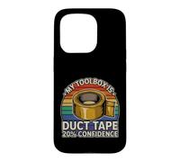Funny Saying My Toolbox Duct Tape 20 Confidence Case for iPhone 15 Pro