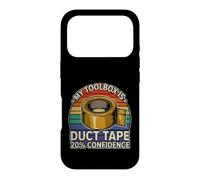 Funny Saying My Toolbox Duct Tape 20 Confidence Case for iPhone 17 Pro