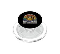 Funny Saying My Toolbox Duct Tape 20 Confidence PopSockets PopGrip for MagSafe