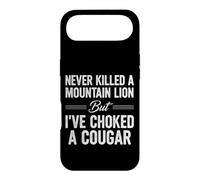 Funny Saying Never Killed Mountain Lion But Choked Cougar Case for iPhone Air